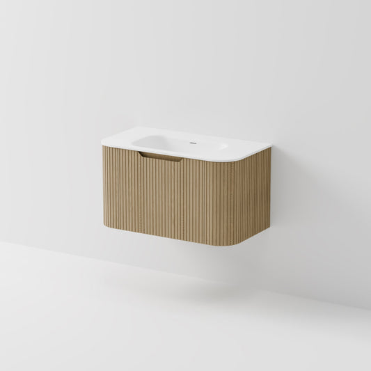 SORA 900 WALL HUNG VANITY | INSET BASIN