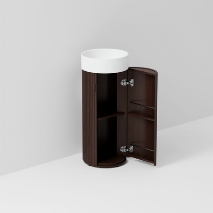 SORA PEDESTALL VANITY | WITH BASIN