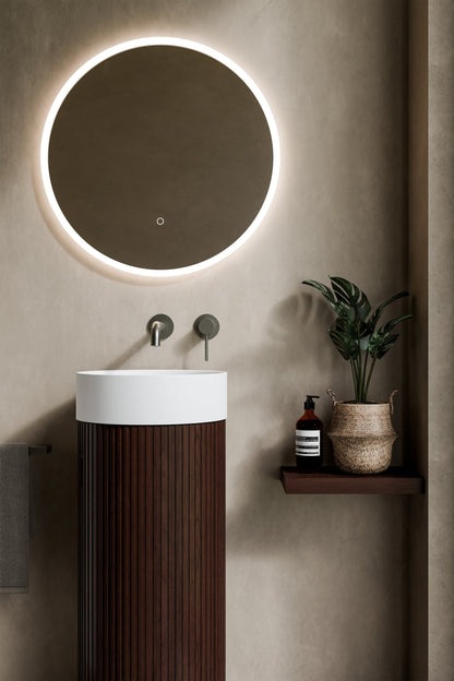 SORA PEDESTALL VANITY | WITH BASIN