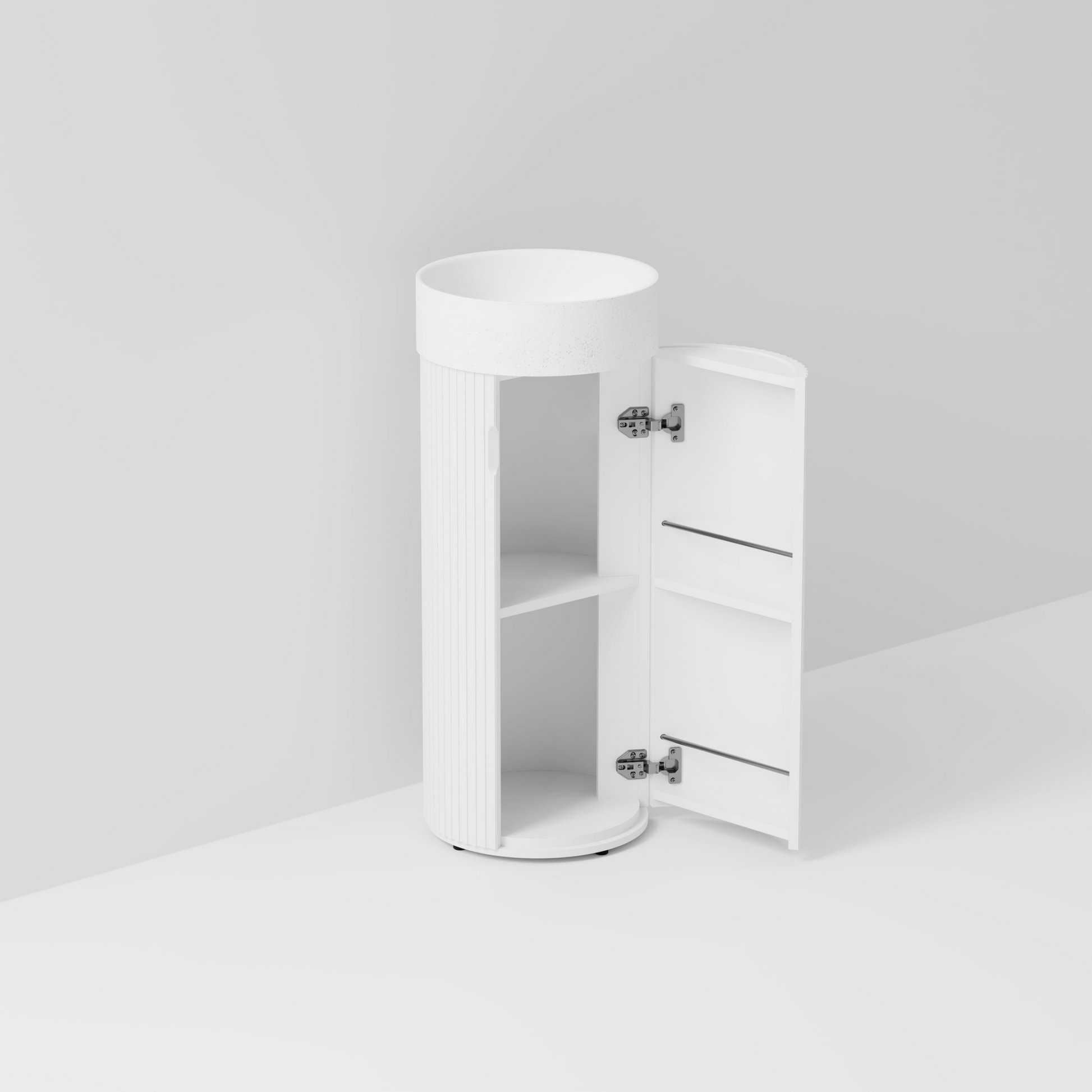 SORA PEDESTALL VANITY | WITH BASIN