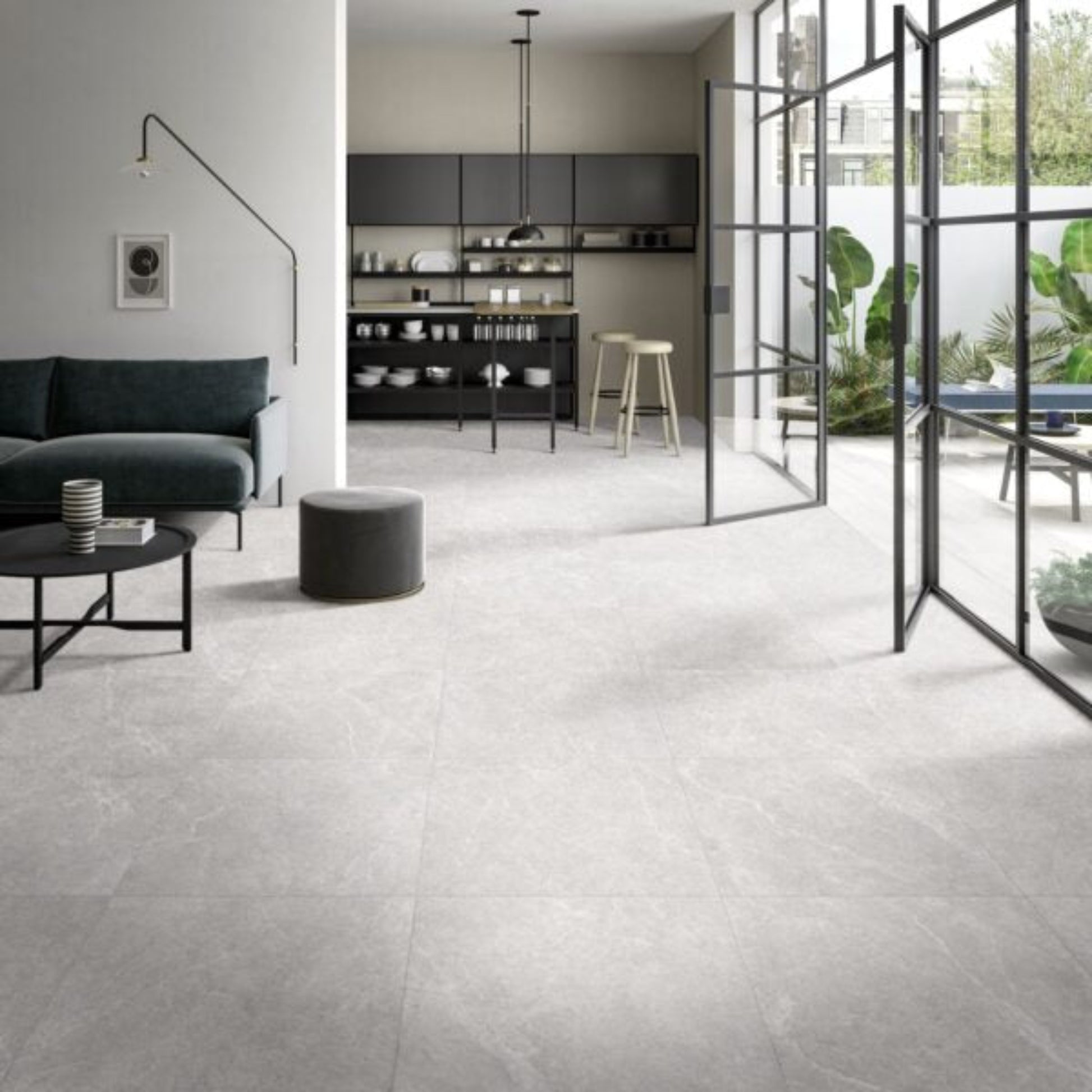 SPLENDOUR SILVER IN OUT TILES 600×600