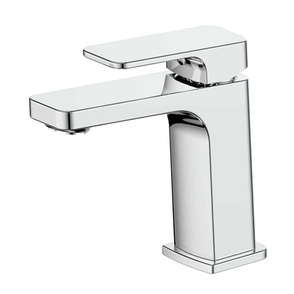SWEPT BASIN MIXER CHROME