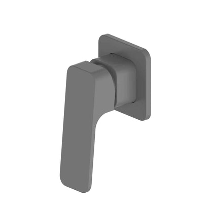 SWEPT SHOWER TRIM SET - TRIM SET ONLY GUNMETAL