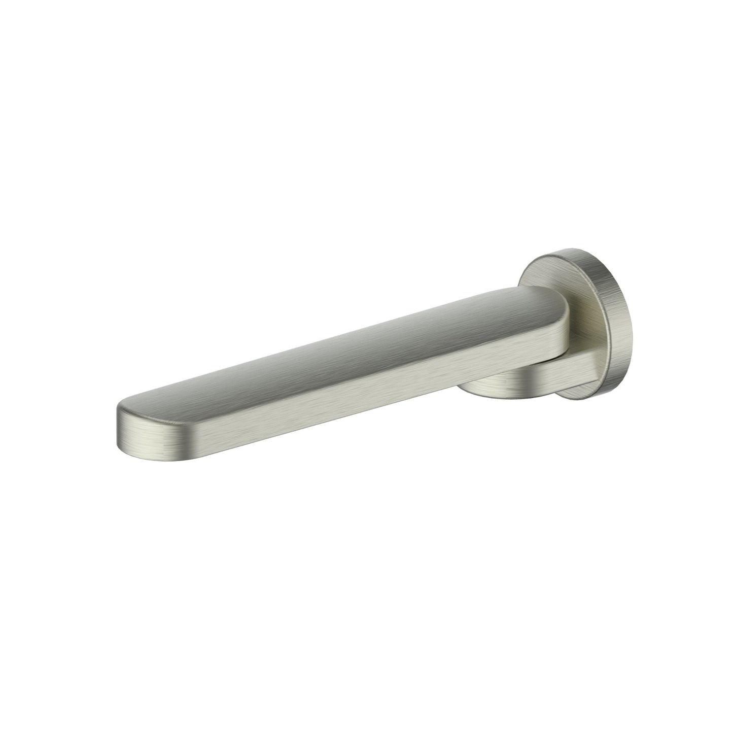 SWIVEL BATH SPOUT - ROUND BRUSHED NICKEL