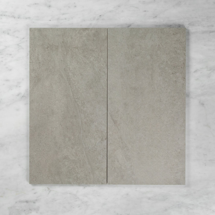 MODERN SLATE STONE SILVER IN OUT TILE 300×600