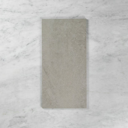 MODERN SLATE STONE SILVER IN OUT TILE 300×600