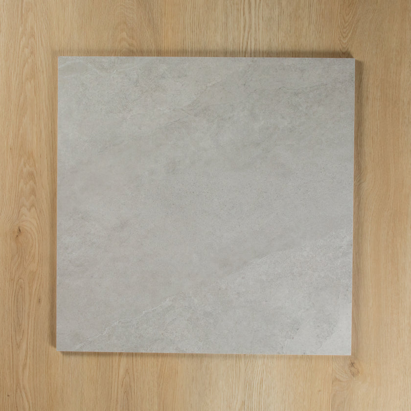 MODERN SLATE STONE SILVER IN OUT TILE 600×600