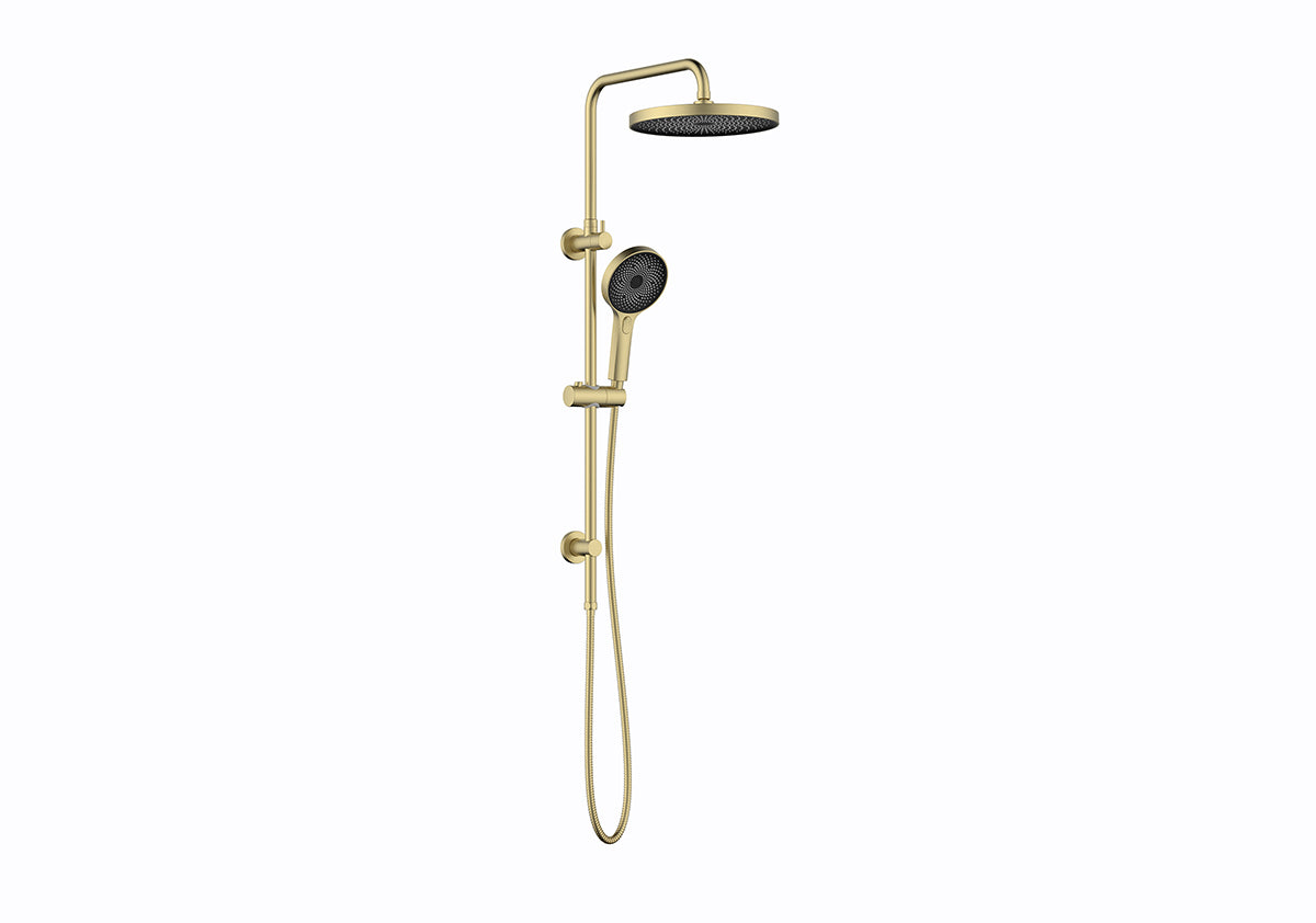 LINKWARE GABE TWIN SHOWER WITH RAIL
