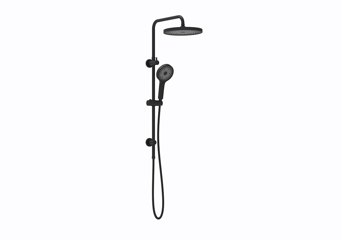 LINKWARE GABE TWIN SHOWER WITH RAIL