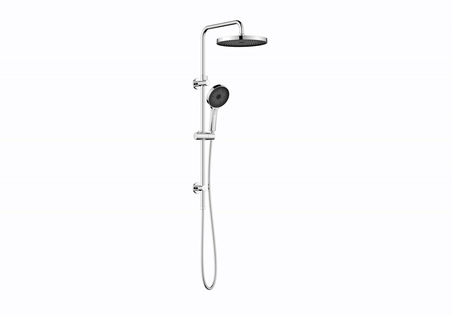 LINKWARE GABE TWIN SHOWER WITH RAIL