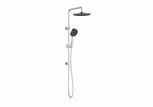 LINKWARE GABE TWIN SHOWER WITH RAIL