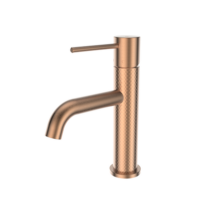 TESORA BASIN MIXER BRUSHED COPPER