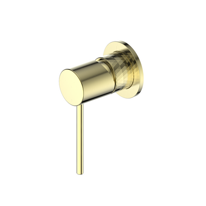 TESORA SHOWER MIXER - TRIM SET ONLY BRUSHED BRASS