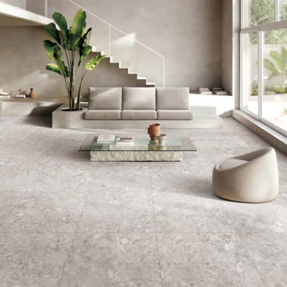 TRIBECCA LIGHT GREY MATTE INTERNAL TILES 600×600