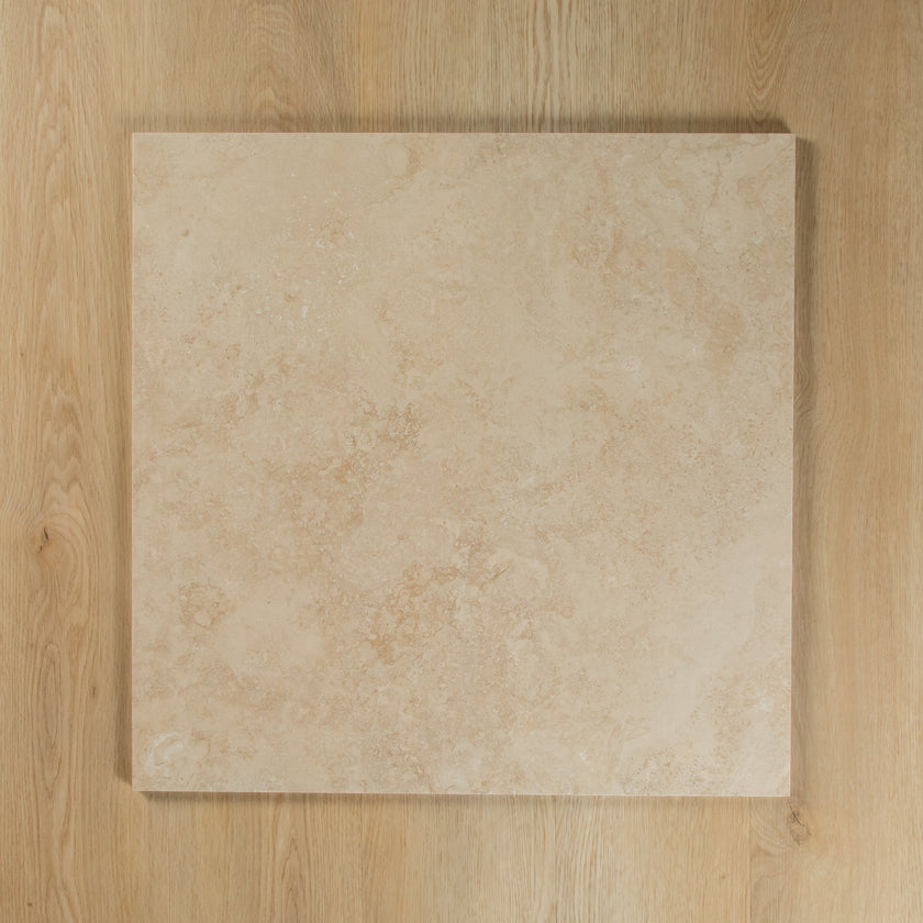 STONE TERRA DI TRAVERTINE BEIGE IN OUT P2 P4 TILE 600X600