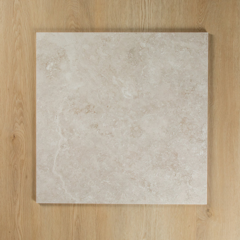 STONE TERRA DI TRAVERTINE LIGHT IN OUT P2 P4 TILE 600X600