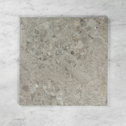 POSITANO TERRAZZO GREY MATTE INTERNAL TILE 600×600