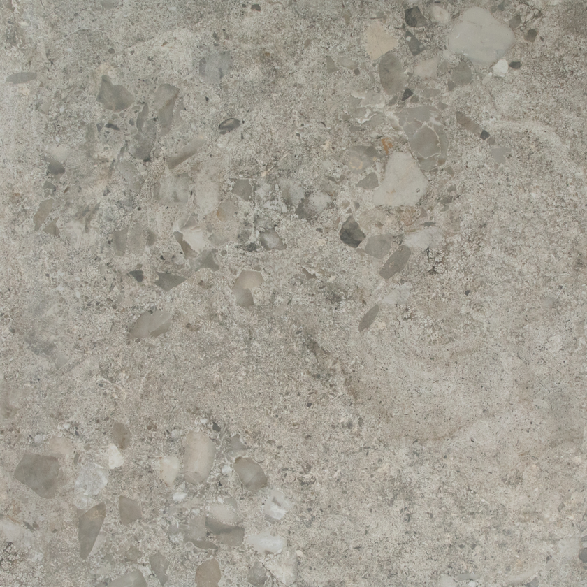 POSITANO TERRAZZO GREY MATTE INTERNAL TILE 600×600 – Flush Bathroomware