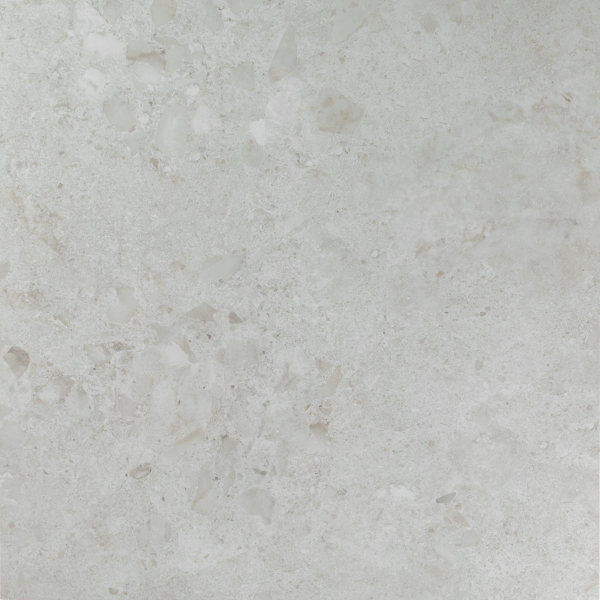 POSITANO TERRAZZO WHITE MATTE INTERNAL TILE 600×600