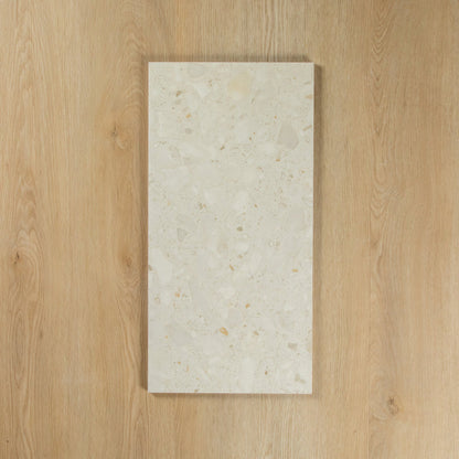 CLASSICO TERRAZZO STONE MARSHMALLOW IN OUT P2 P4 TILE 300X600