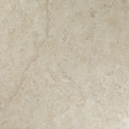 TRAVERTINO STONE IVORY INTERNAL POLISHED TILE 600×600