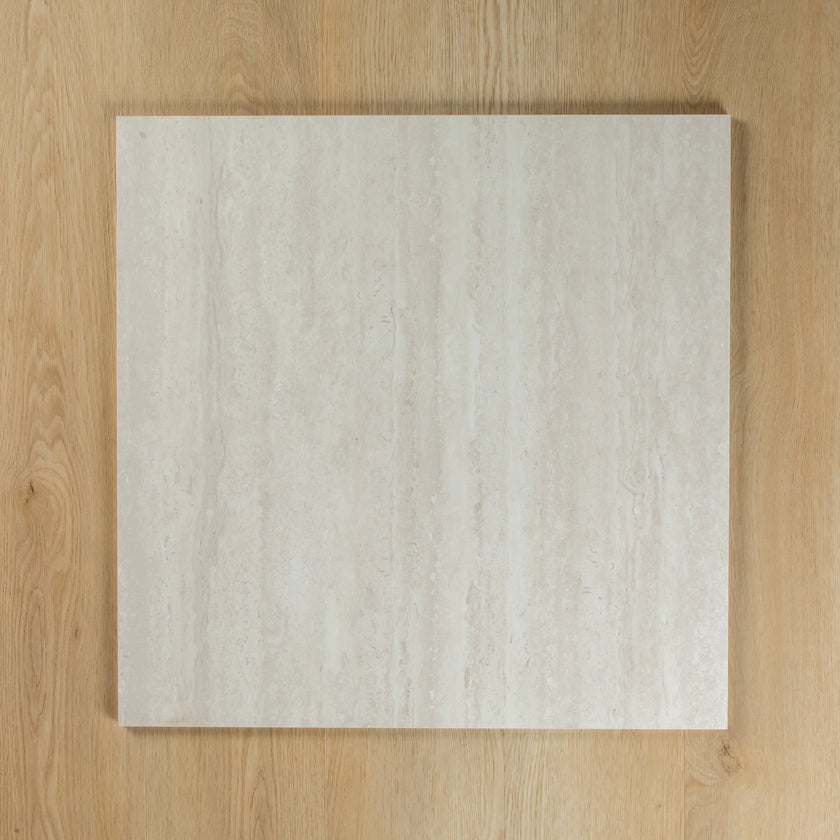 TRAVERTINO CARVING SOLE IN OUT P2 P4 MATTE TILES 600X600