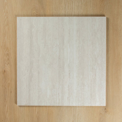 TRAVERTINO CARVING SOLE IN OUT P2 P4 MATTE TILES 600X600