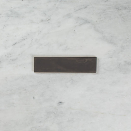 WAVE SUBWAY CHARCOAL GLOSS TILE 75×300