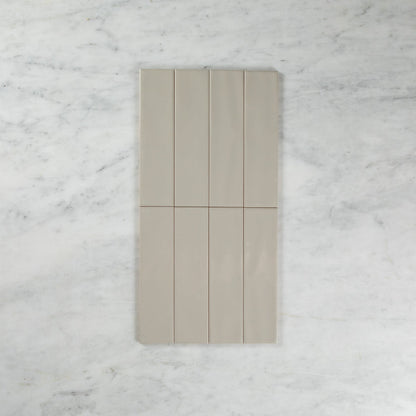 WAVE SUBWAY FAWN GLOSS TILE 75×300