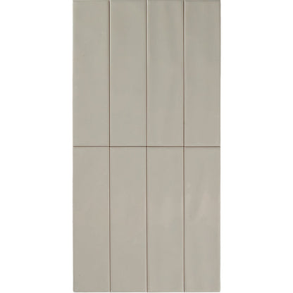 WAVE SUBWAY FAWN GLOSS TILE 75×300