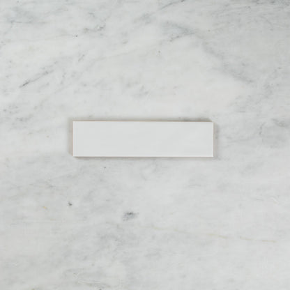 WAVE SUBWAY GLOSS WHITE TILE 75×300