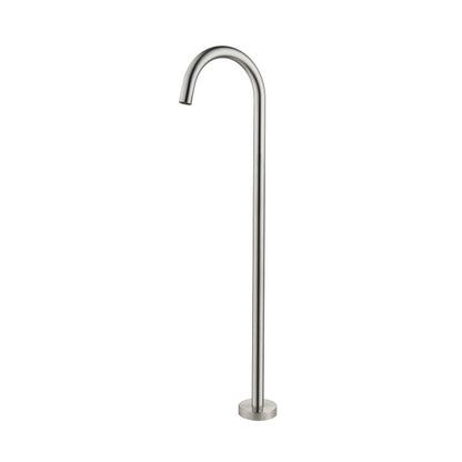 ZENMO JESS FLOOR MOUNTED BATH FILLER BRUSHED NICKEL