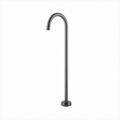 ZENMO JESS FLOOR MOUNTED BATH FILLER GUNMETAL