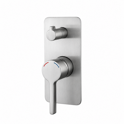 ZENMO KENZO SHOWER MIXER w/DIVERTER BRUSHED NICKEL
