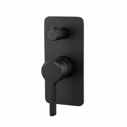 ZENMO KENZO SHOWER MIXER w/DIVERTER MATTE BLACK