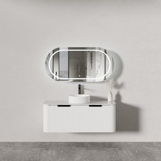 ZENMO PIAZA 1200 VANITY w/STONE TOP