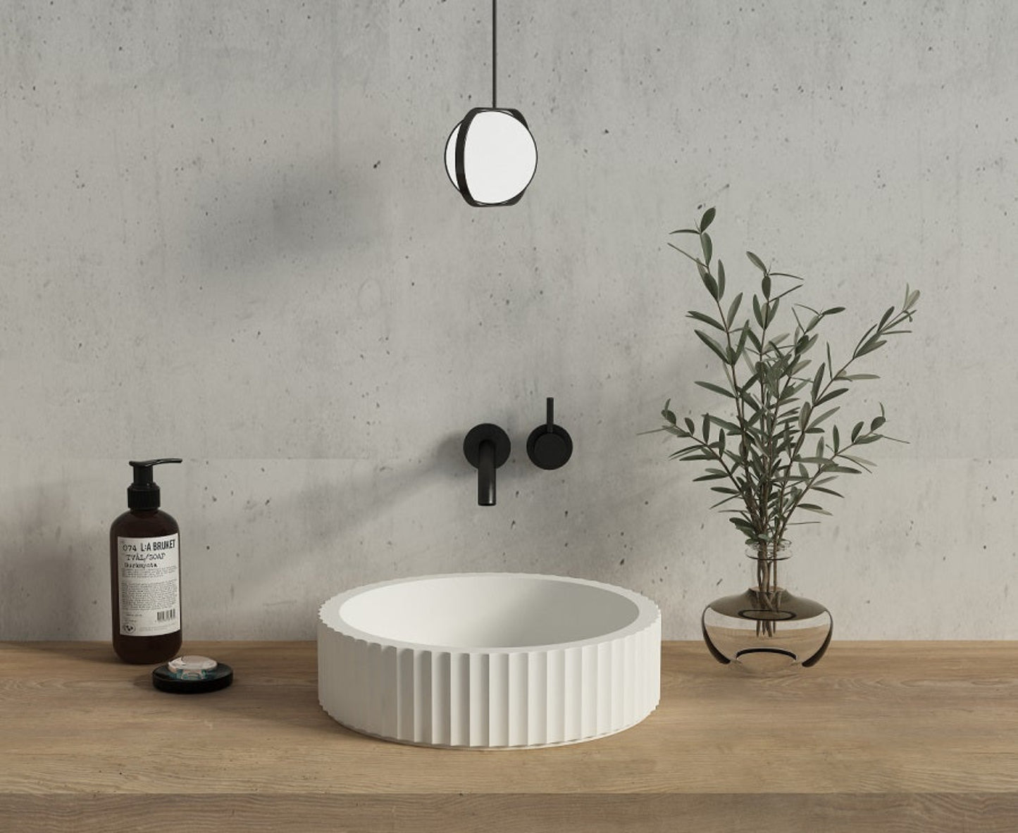 ZENMO PIAZA ARTIFICIAL STONE BASIN