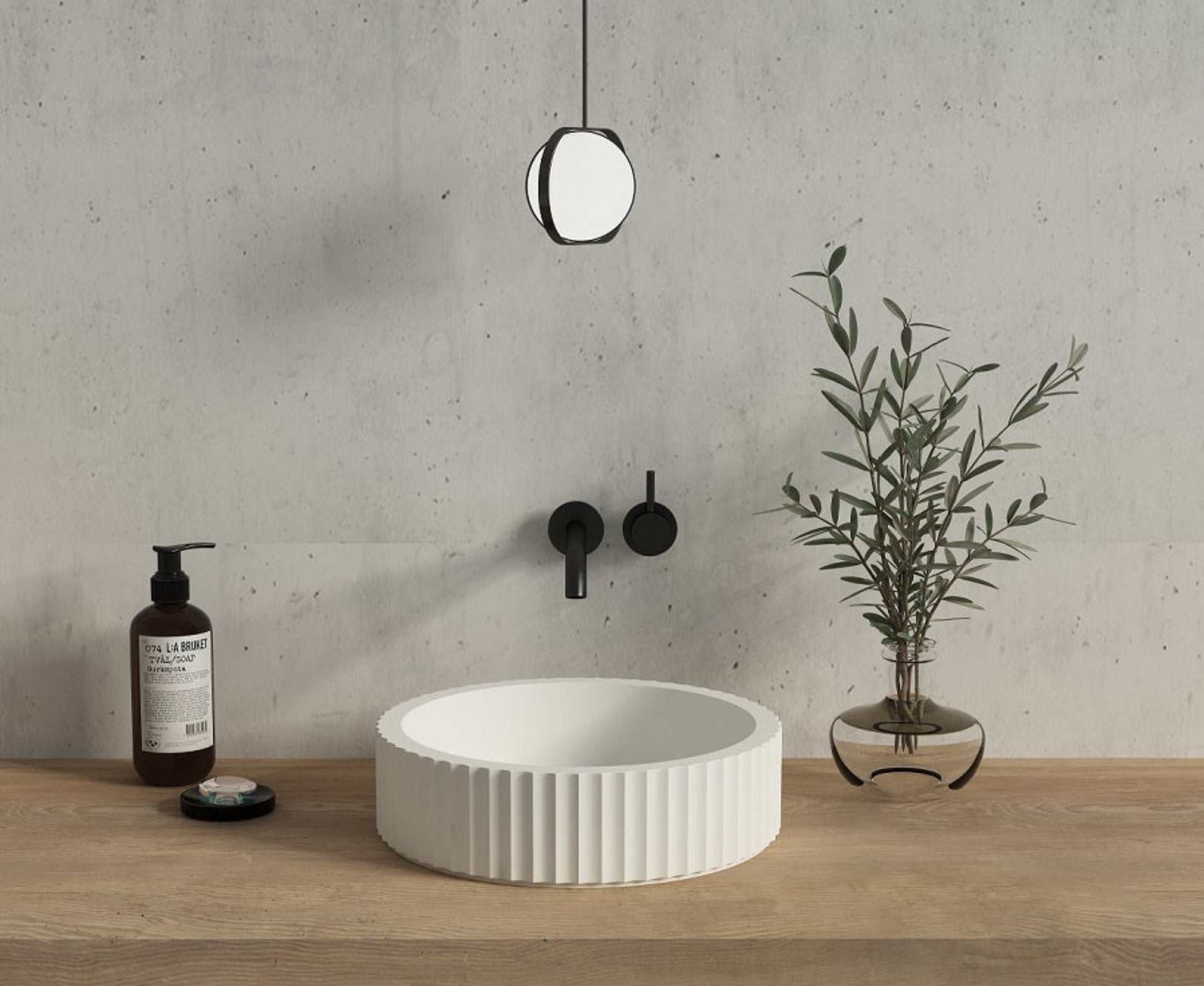 ZENMO PIAZA ARTIFICIAL STONE BASIN