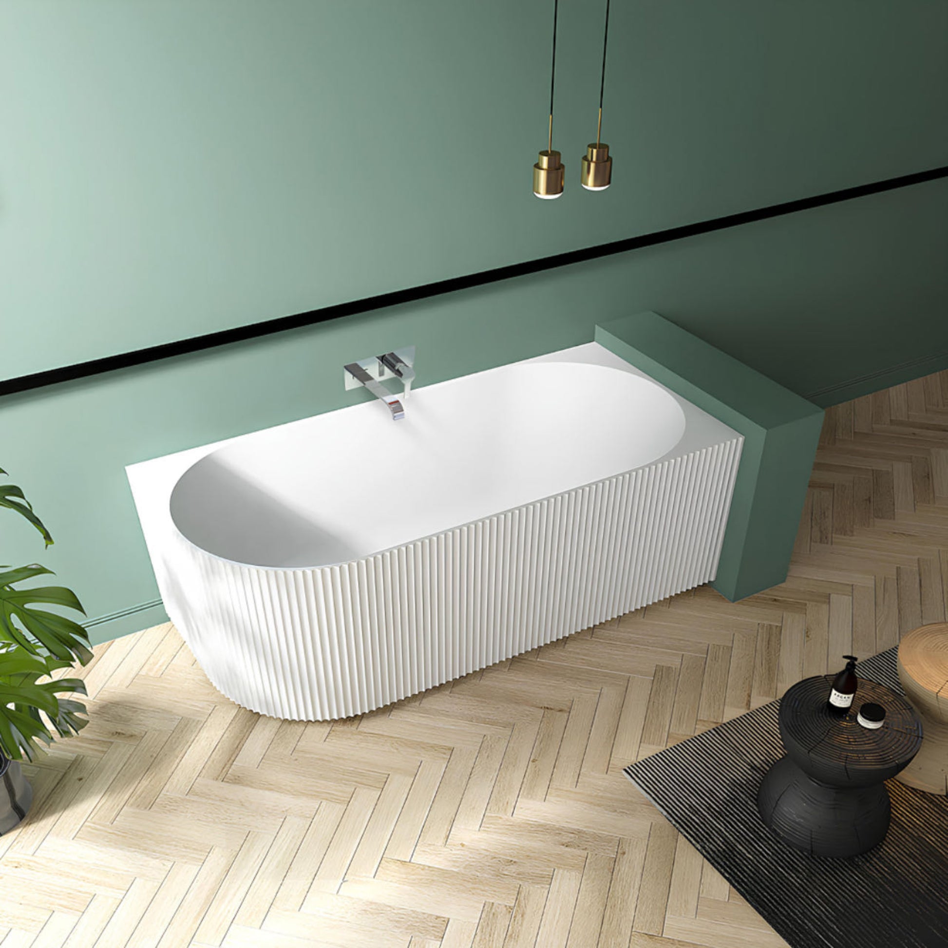 ZENMO PIAZA CORNER BATH RANGE