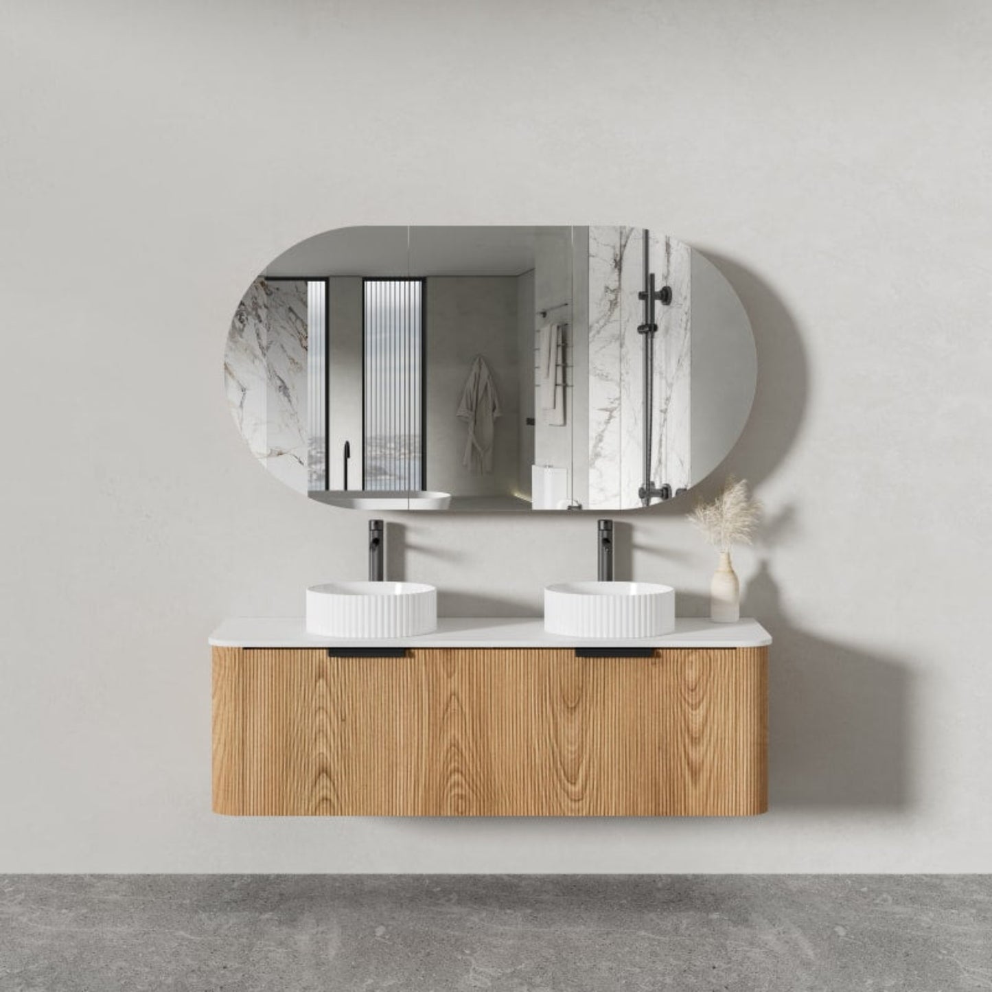 ZENMO STELLA 1500 VANITY w/STONE TOP