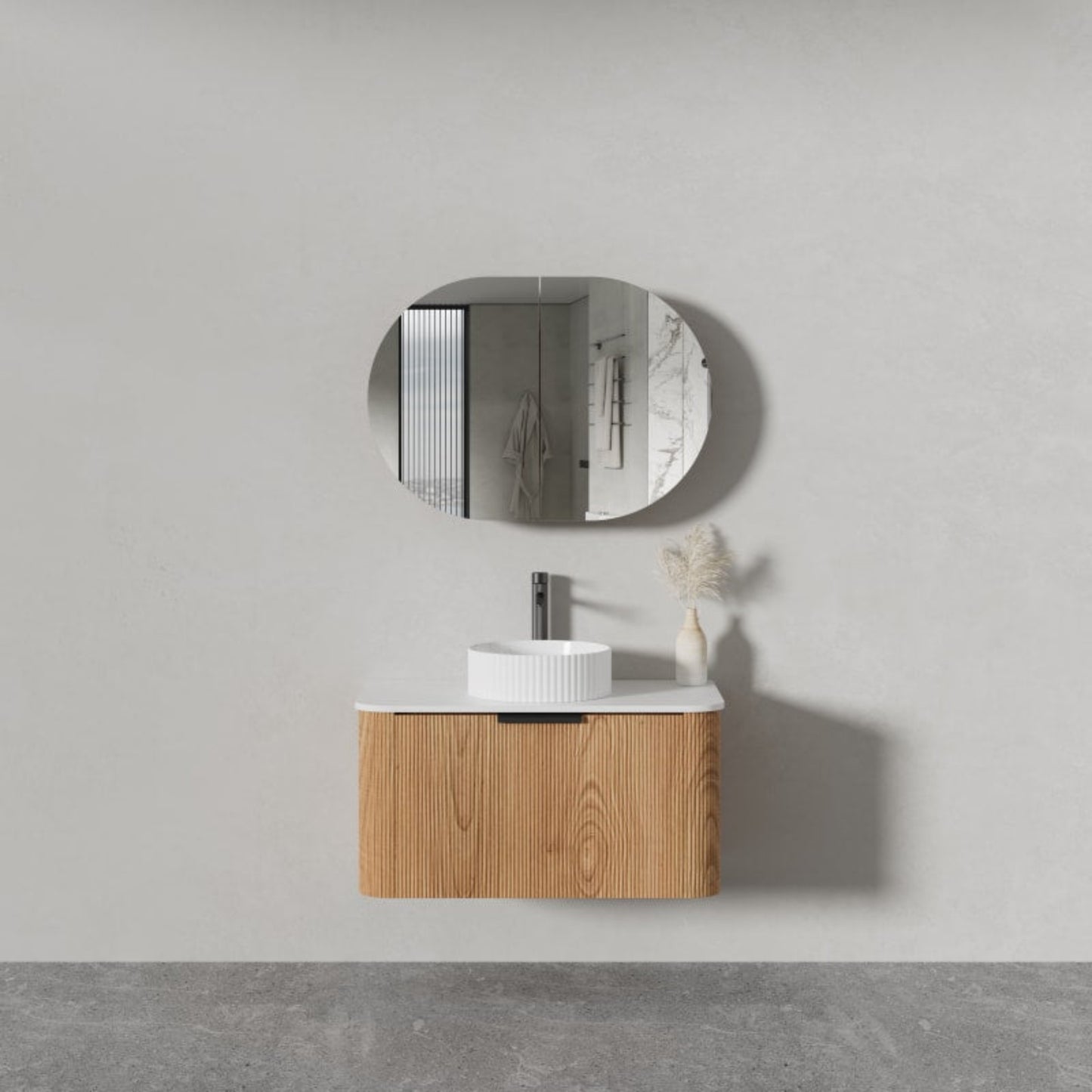 ZENMO STELLA 900 VANITY w/STONE TOP