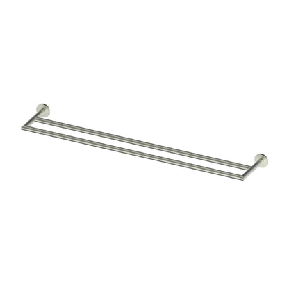 ZOLA DOUBLE TOWEL RAIL BRUSHED NICKEL