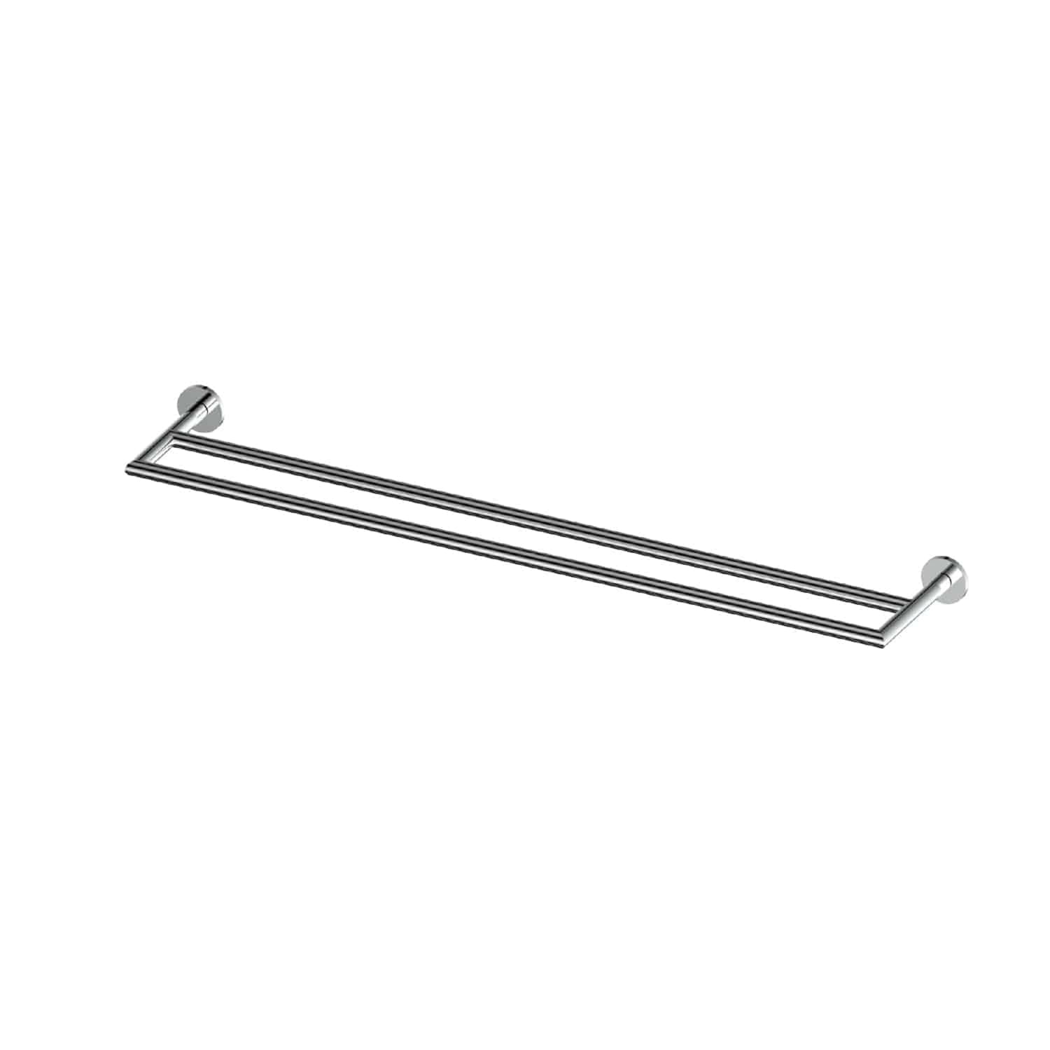 ZOLA DOUBLE TOWEL RAIL CHROME