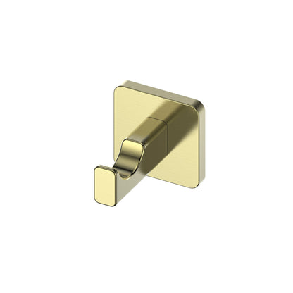ZURI ROBE HOOK BRUSHED BRASS 690905