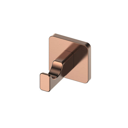 ZURI ROBE HOOK BRUSHED COPPER