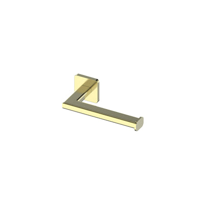 ZURI TOILET ROLL HOLDER BRUSHED BRASS
