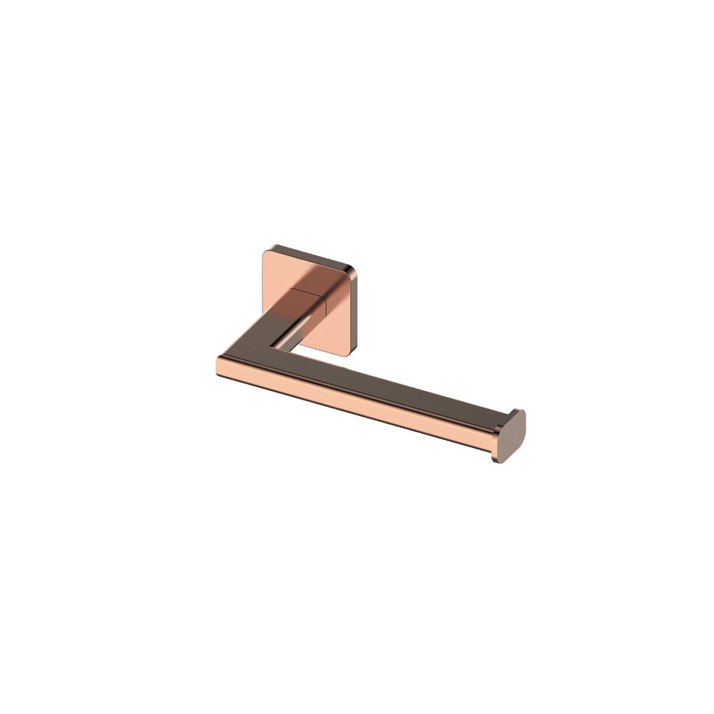 ZURI TOILET ROLL HOLDER BRUSHED COPPER
