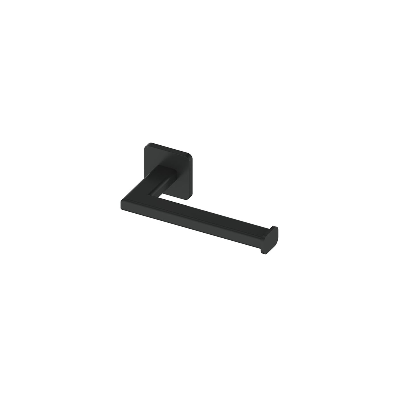 ZURI TOILET ROLL HOLDER MATTE BLACK
