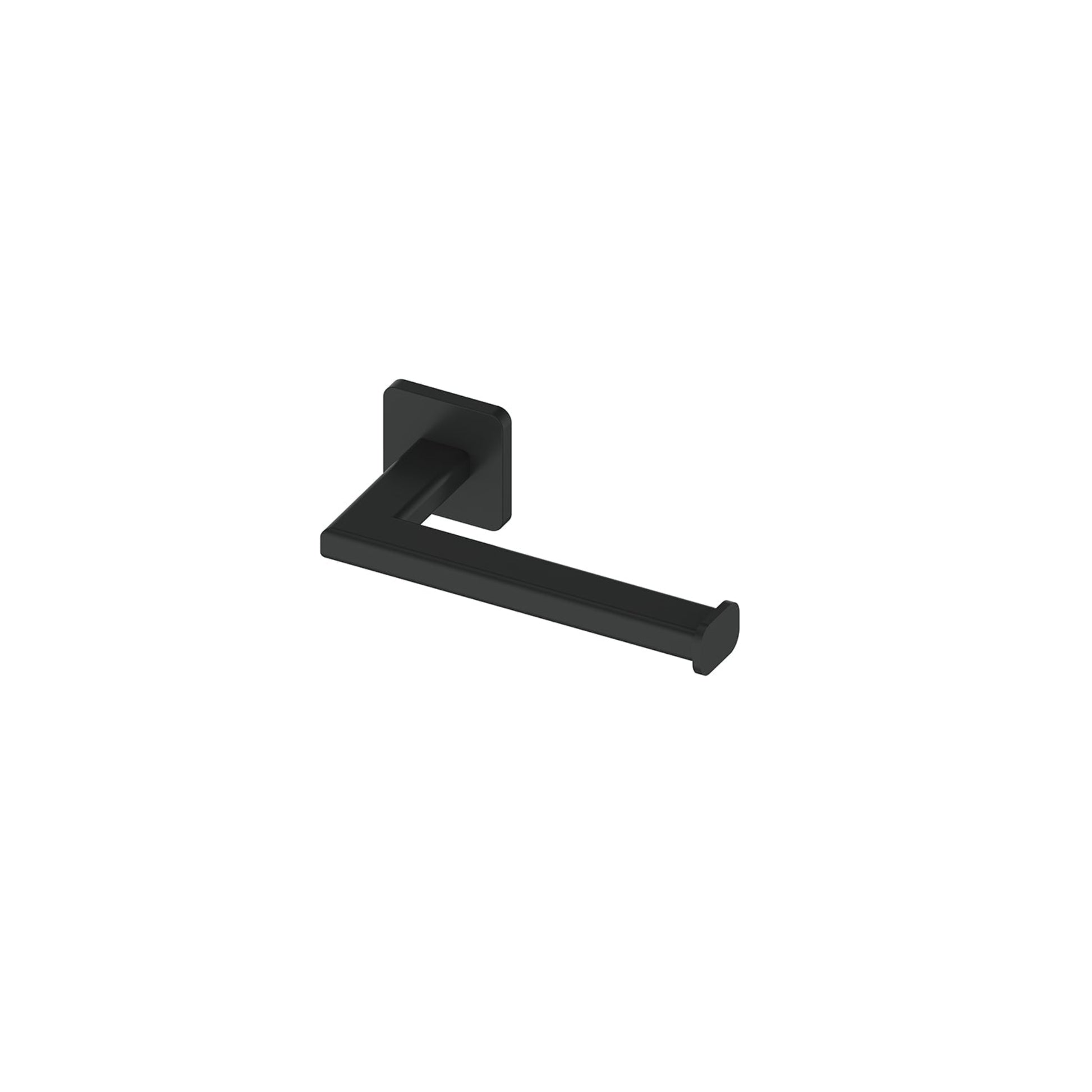 ZURI TOILET ROLL HOLDER MATTE BLACK