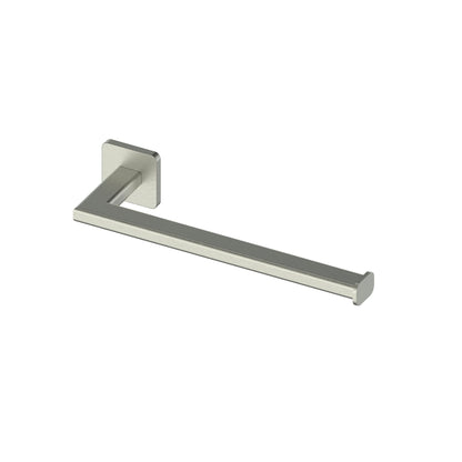 ZURI TOWEL HOLDER BRUSHED NICKEL